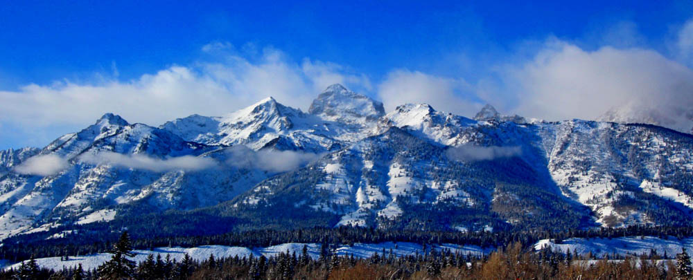 Photo of Teton Range, After Bozeman Storm